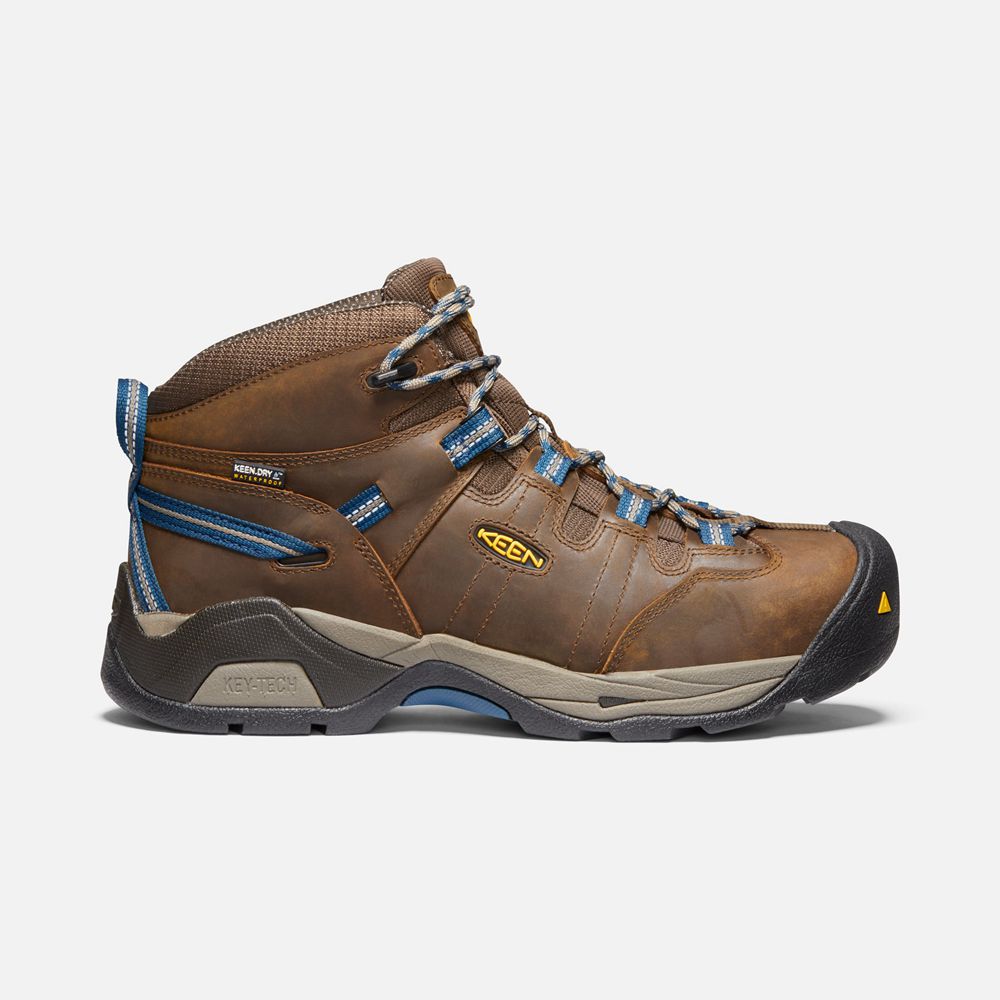 Keen Laarzen Heren Bruin - Detroit Xt Waterproof (Steel Toe) - 34590-VHIK